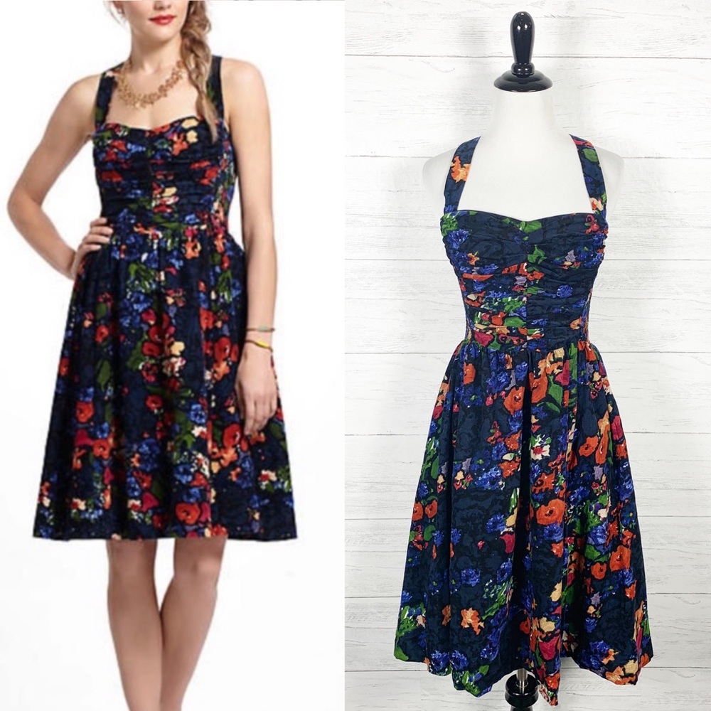 HD in Paris • Paca Corduroy Floral Dress